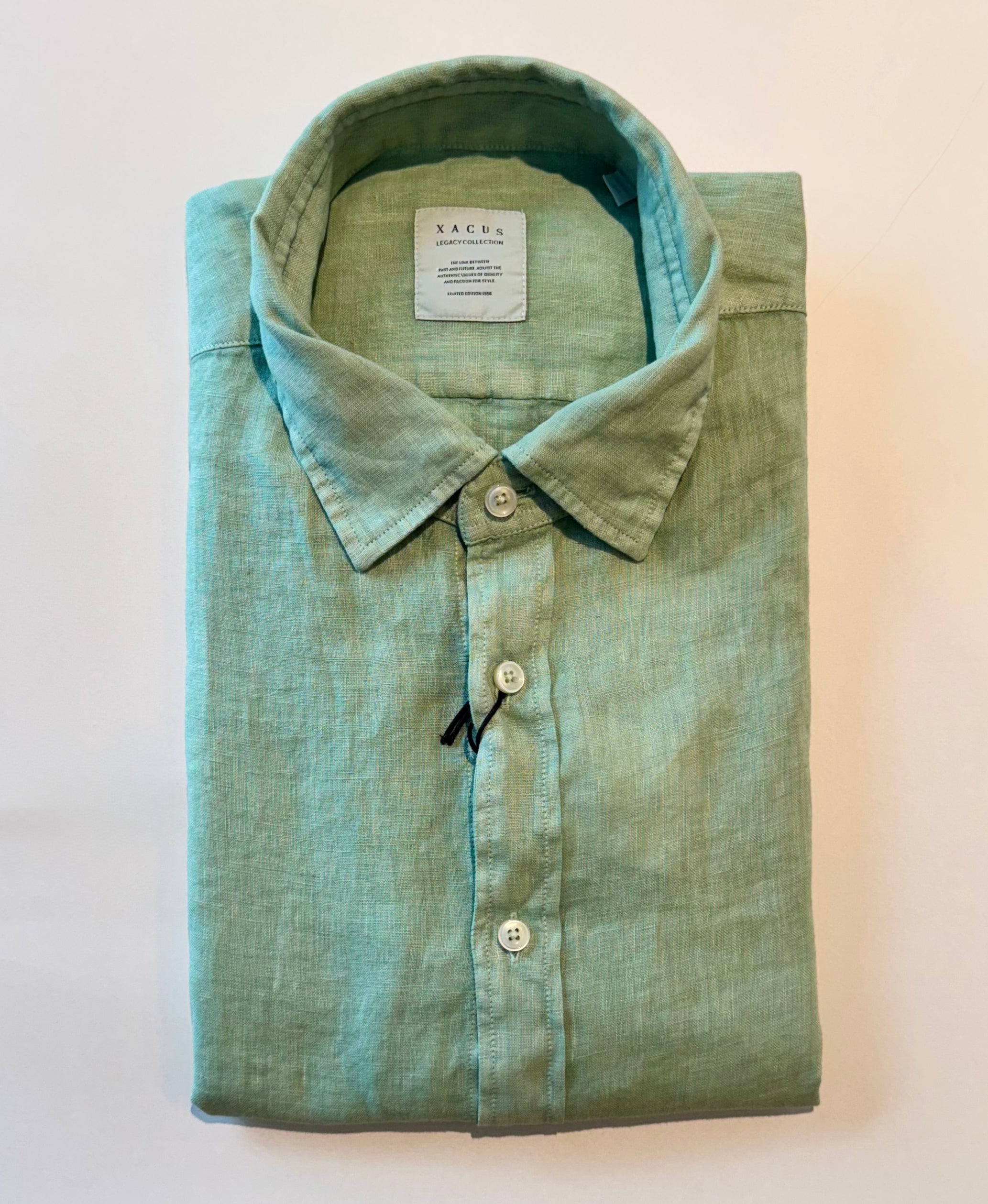 XACUS: Legacy Linen Shirt. Garment Died