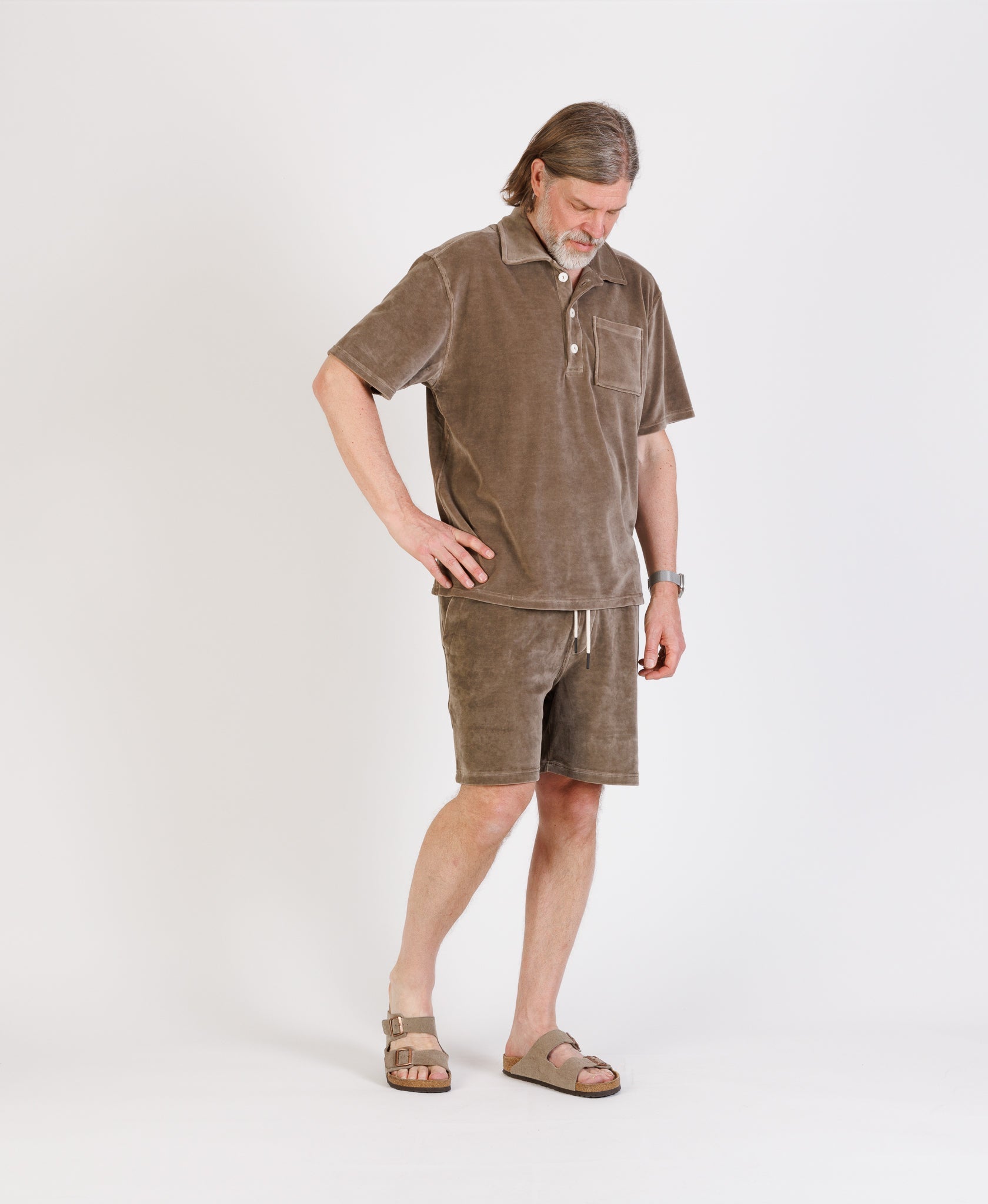 OAS: Morel Verona Velour Shirt