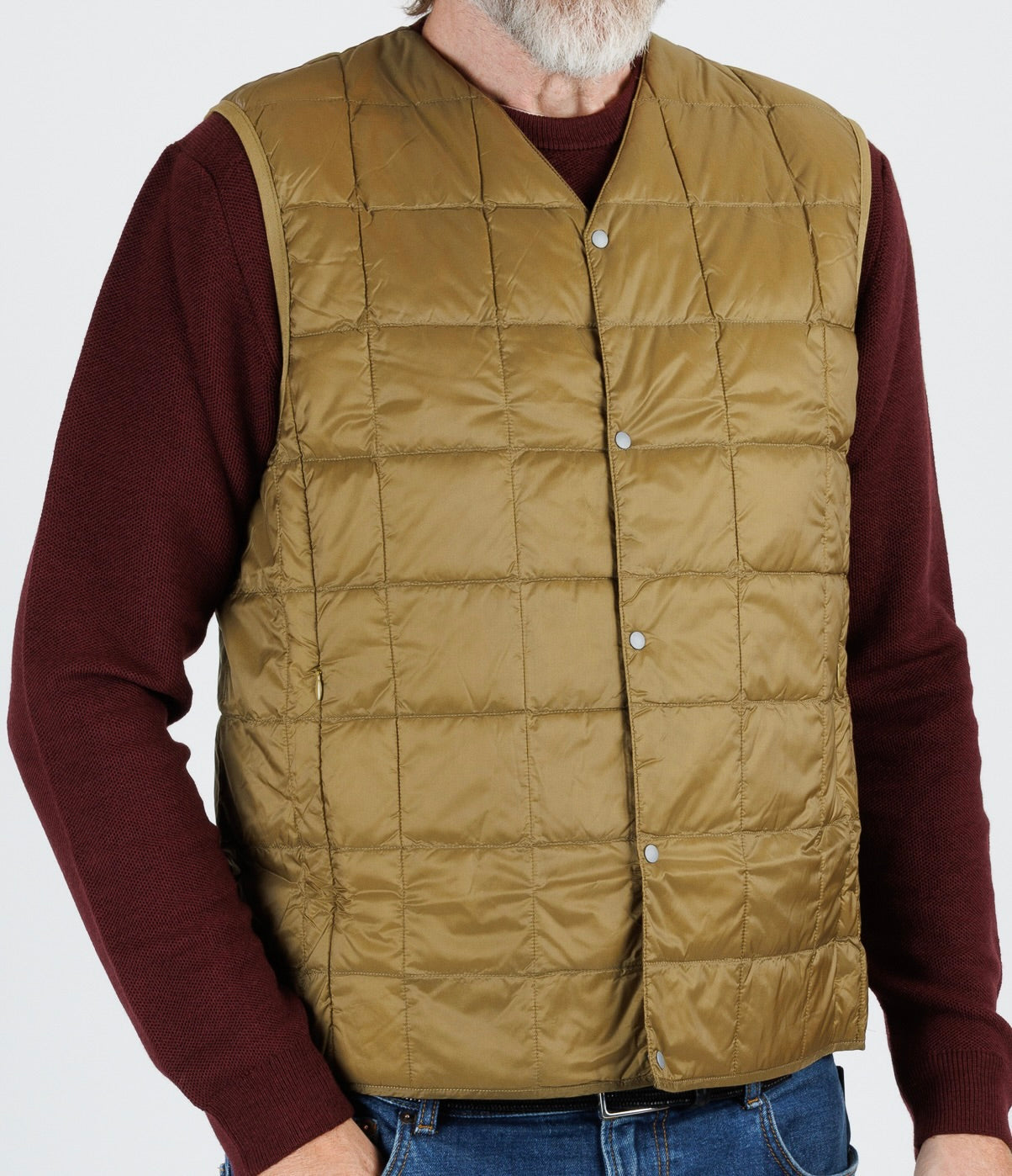 Taion:  V-neck down vest