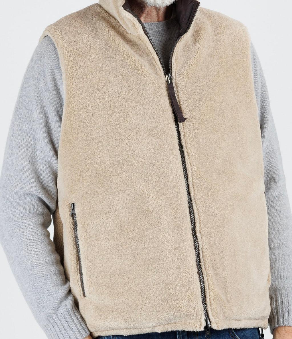 Taion:  Military Reversable "High neck" down vest