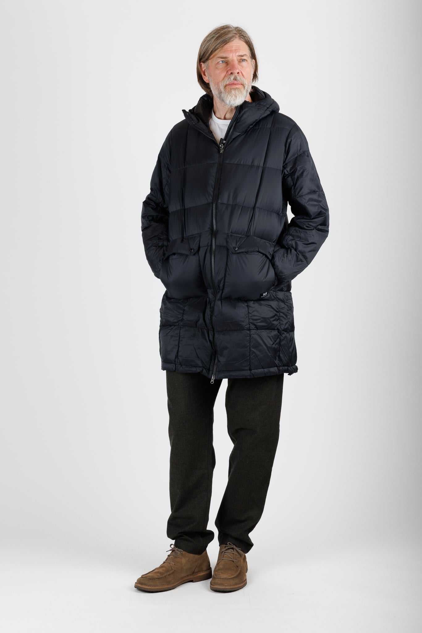 Taion: Volume Hood Down Coat