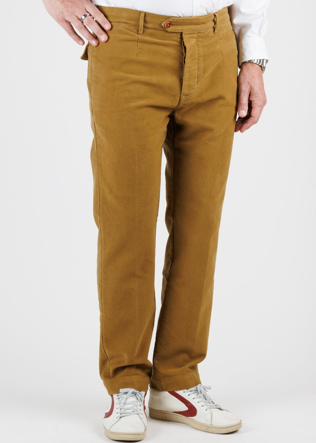 Tela Genova: Berardo Moleskin Trousers