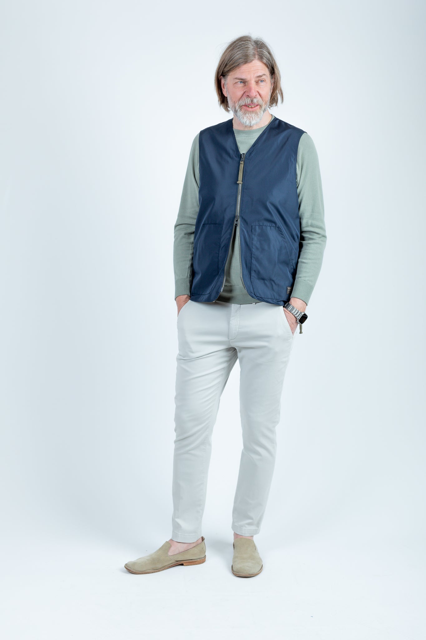 Taion: Non Down Reversable vest