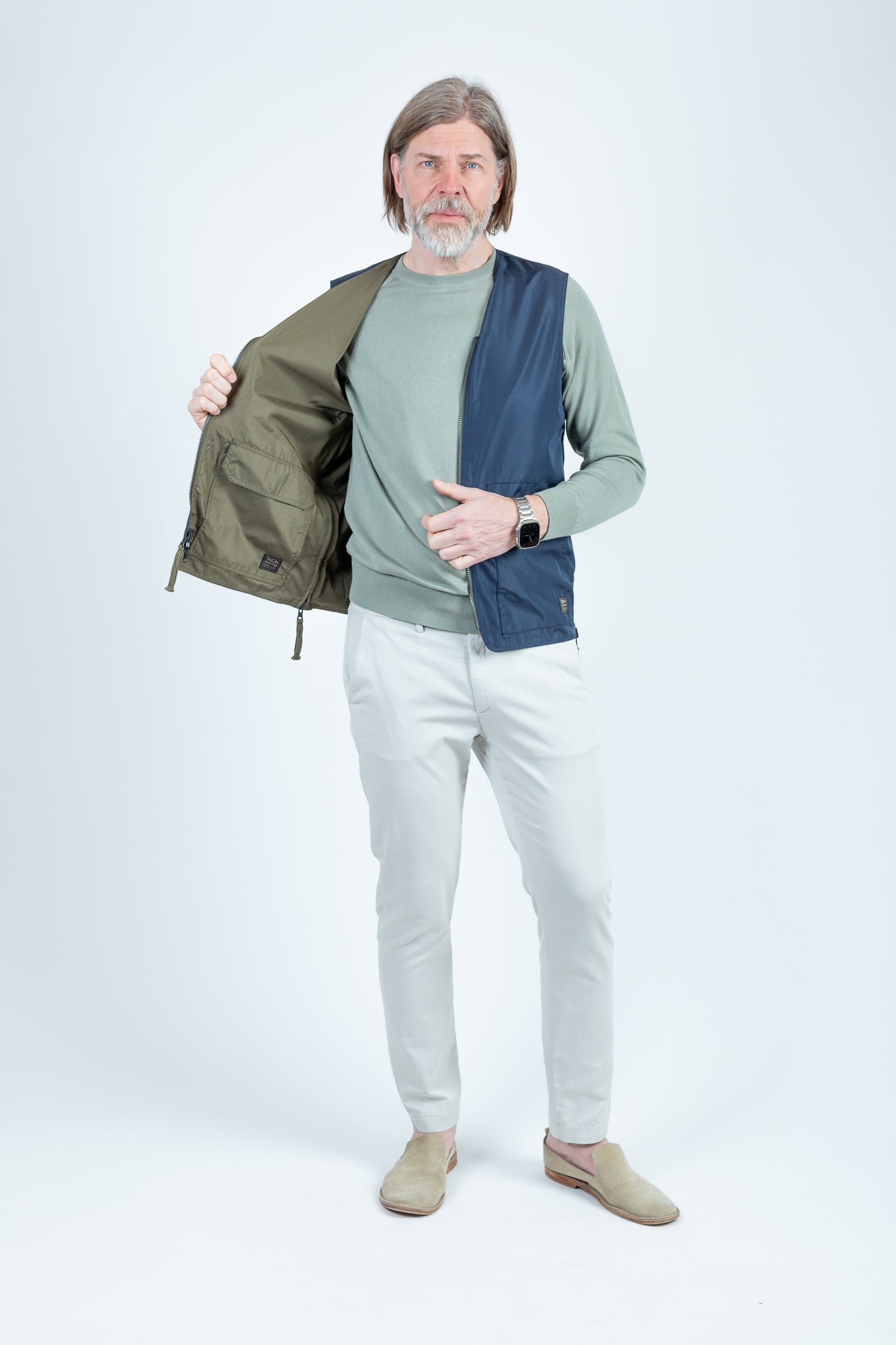 Taion: Non Down Reversable vest