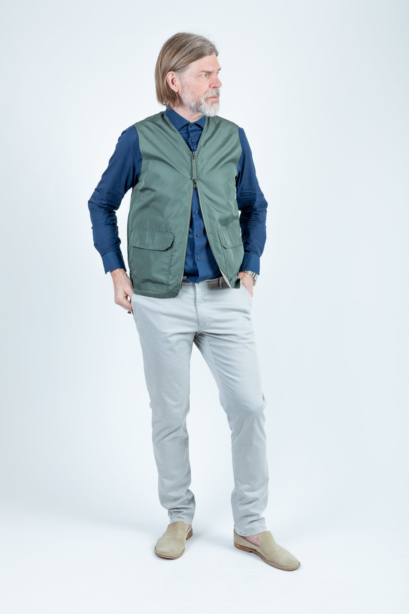Taion: Non Down Reversable vest