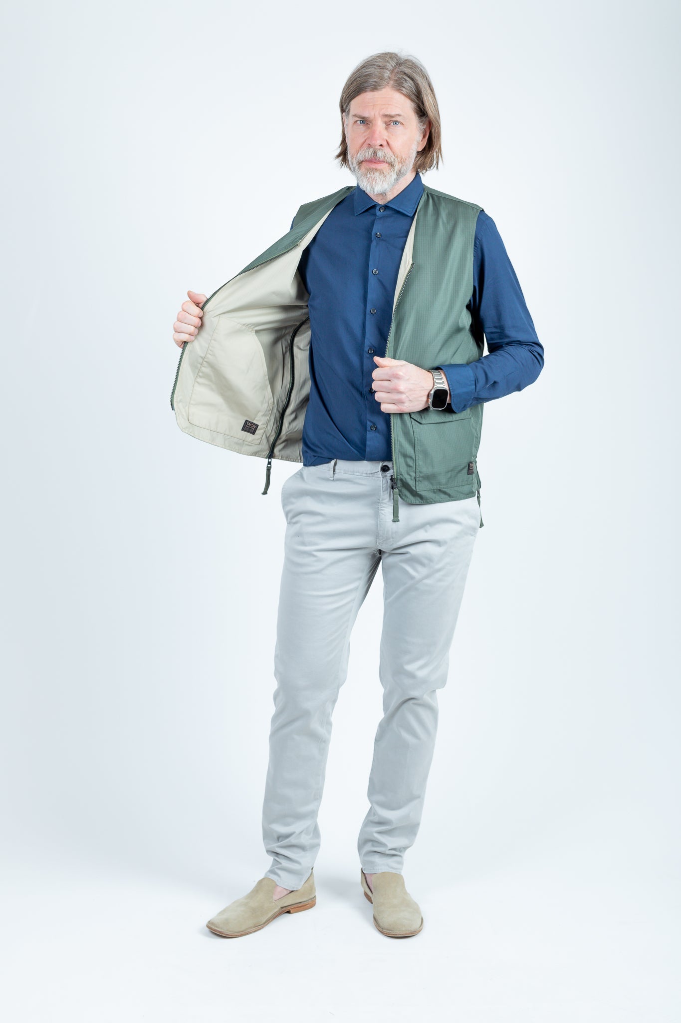 Taion: Non Down Reversable vest