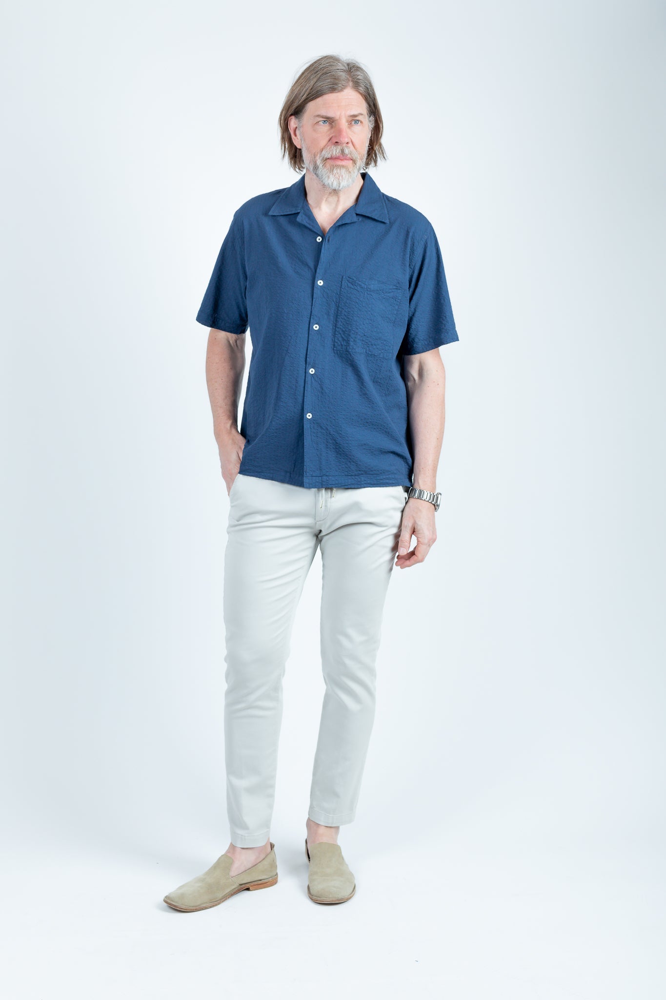 Universal Works:  Camp ii Shirt